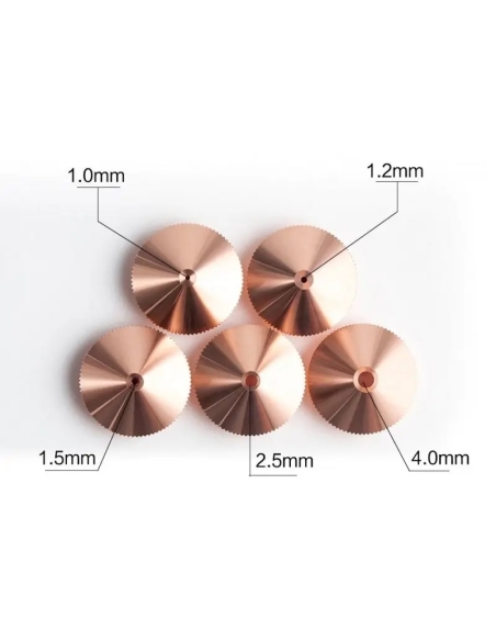 Duză simplă D2.0 M11 H15 pentru cap Raytools