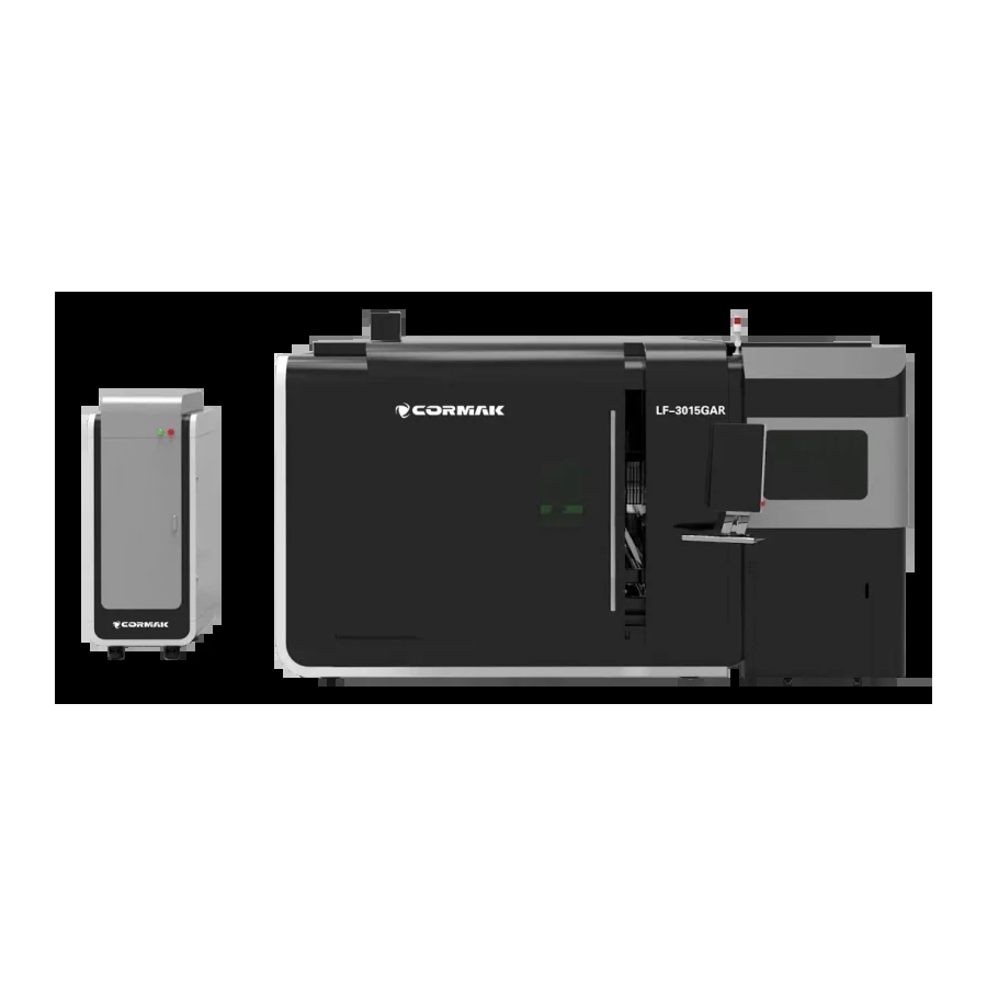 Laser FIBER CORMAK LF3015GAR pentru țevi și profile