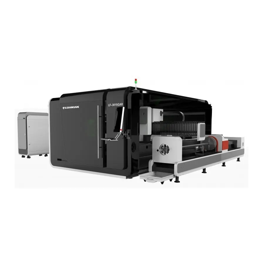 Laser FIBER CORMAK LF3015GAR pentru țevi și profile