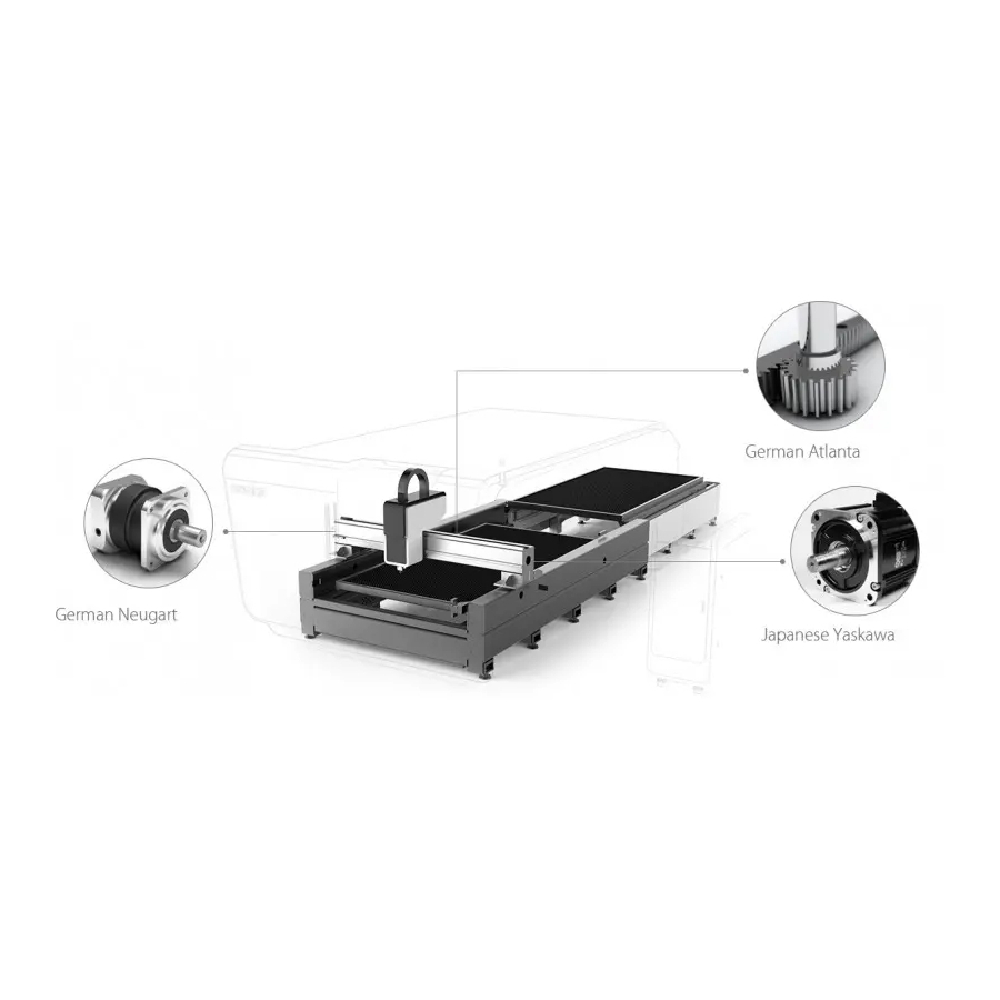 Laser FIBER CORMAK LF8025GEP pentru debitare tablă