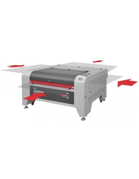 Gravor laser CO2 CORMAK LC1390Z pentru tăiere precisă
