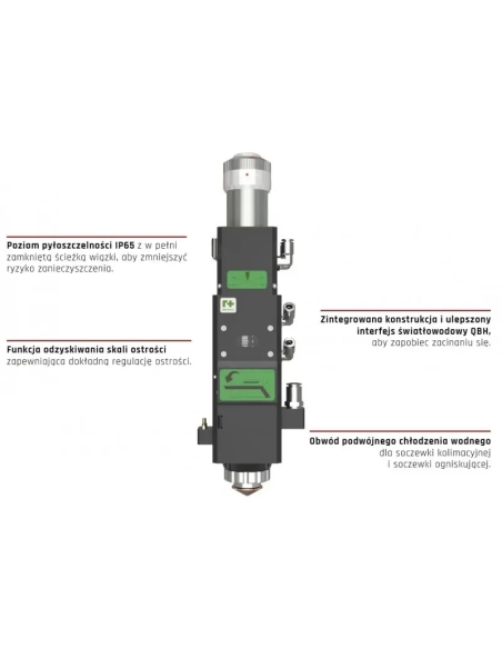 Cap de tăiere laser RAYTOOLS BT240S pentru precizie industrială