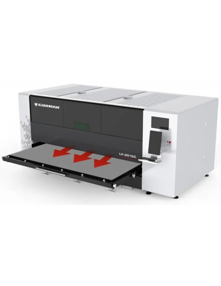 Mașină laser FIBER CORMAK LF3015C pentru debitare tablă