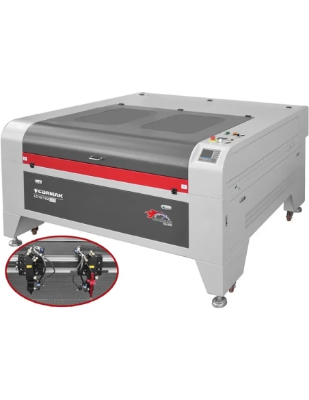 Gravator laser CO2 CORMAK LC 1612ZD2 cu două capete