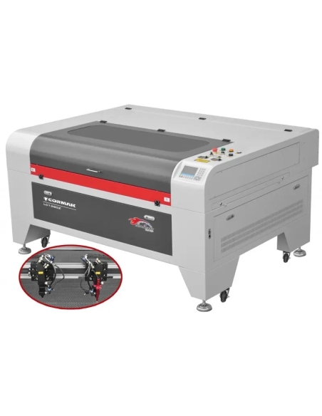 Plotter laser CO2 CORMAK cu două capete, 160W