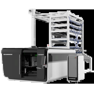 Mașină laser FIBER CORMAK cu magazie automată