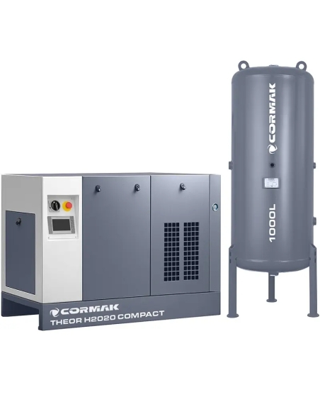 Compresor cu șurub THEOR H2020 cu uscător integrat