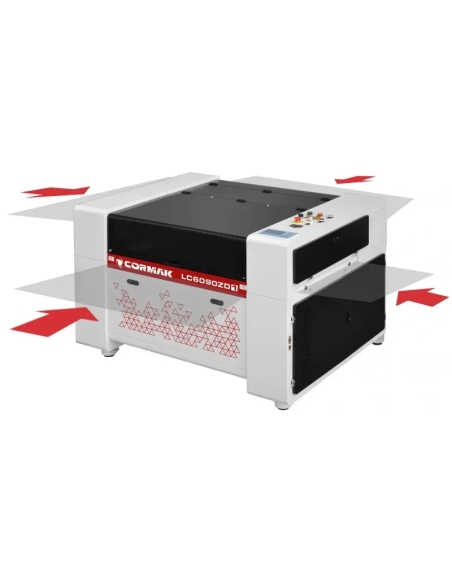 Mașină laser CO2 CORMAK LC6090ZD1 pentru gravare precisă