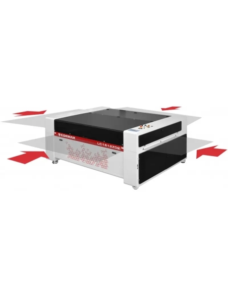 Gravor laser CO2 CORMAK LC 1612ZD1 pentru tăiere precisă