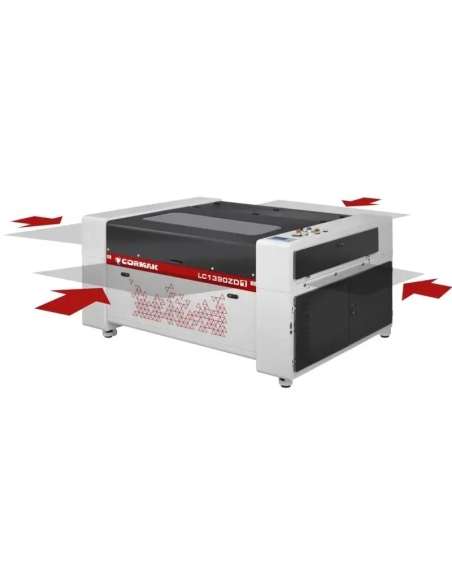 Plotter laser CO₂ LC1390ZD1 pentru gravare precisă