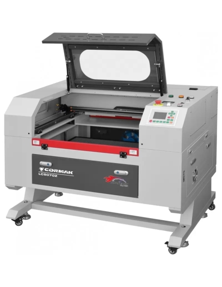 Plotter laser CO₂ CORMAK 5070Z pentru tăiere precisă