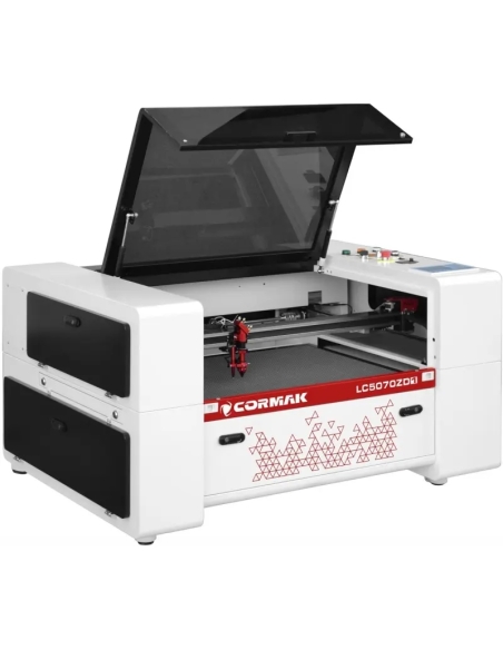 Plotter laser CO₂ CORMAK 5070ZD1 pentru tăiere precisă