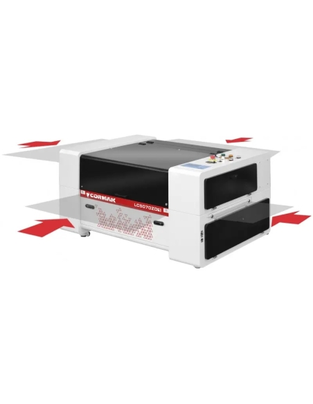 Plotter laser CO₂ CORMAK 5070ZD1 pentru tăiere precisă