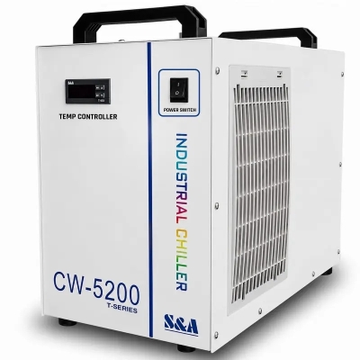 Răcitor industrial CW-5200TH pentru tuburi laser CO₂