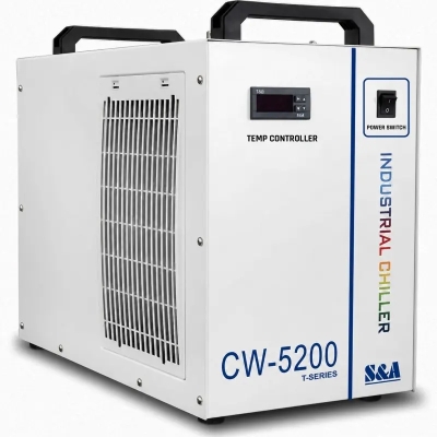 Răcitor industrial CW-5200TH pentru tuburi laser CO₂ 2