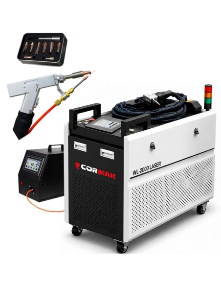 Mașină sudură laser CORMAK WL2000 compactă 2000 W