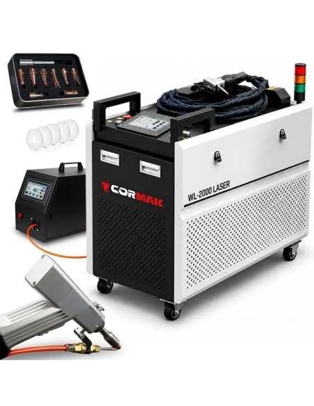 Mașină sudură laser CORMAK WL2000 compactă 2000 W
