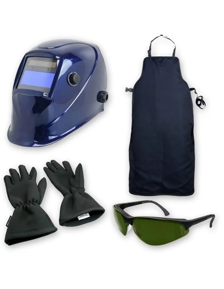 Set protecție sudură laser cu vizieră și ochelari