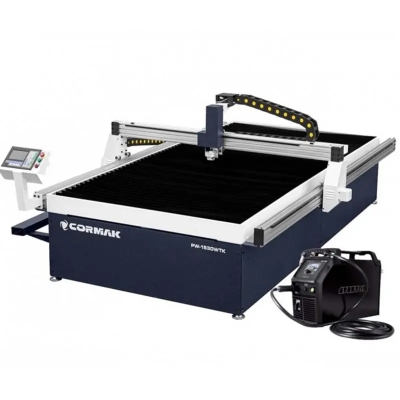 Mașină de tăiat cu plasmă CNC PW-1530 cu masă cu apă