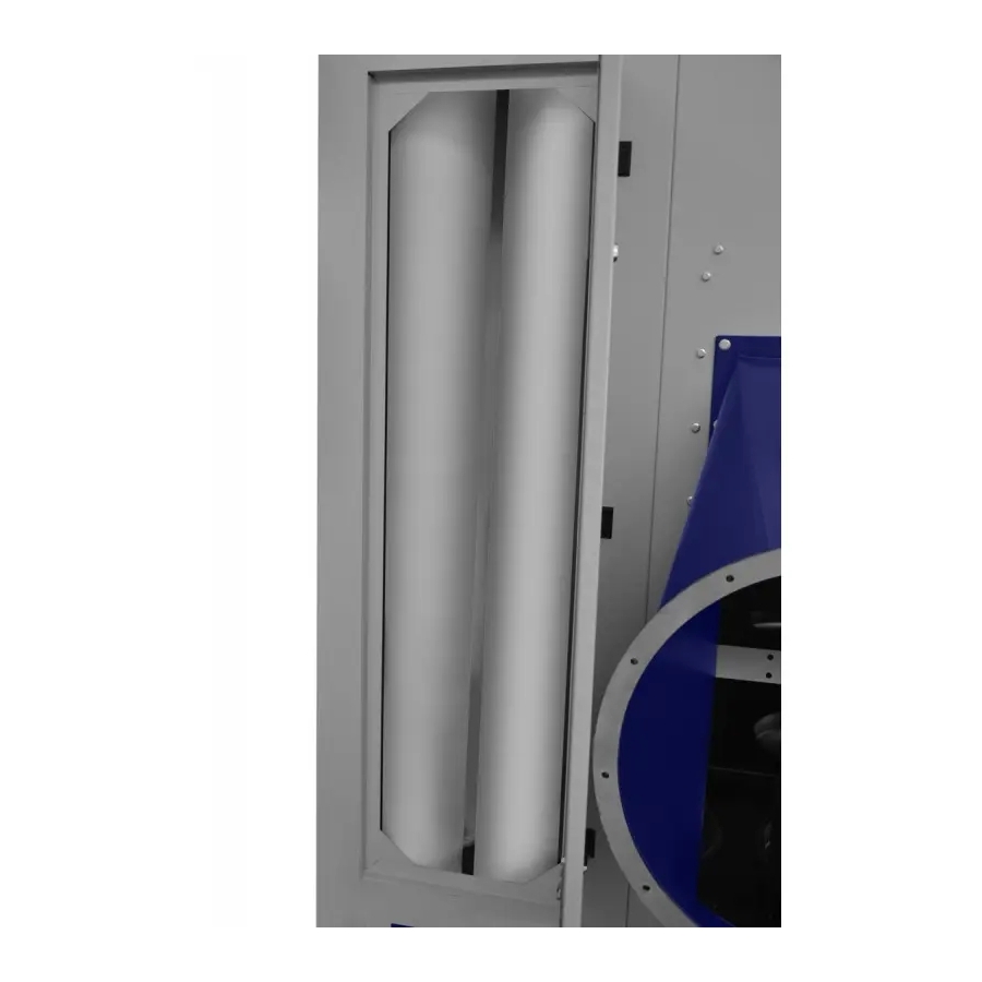 Extractor industrial pentru rumeguș cu debit 47850 m³/h