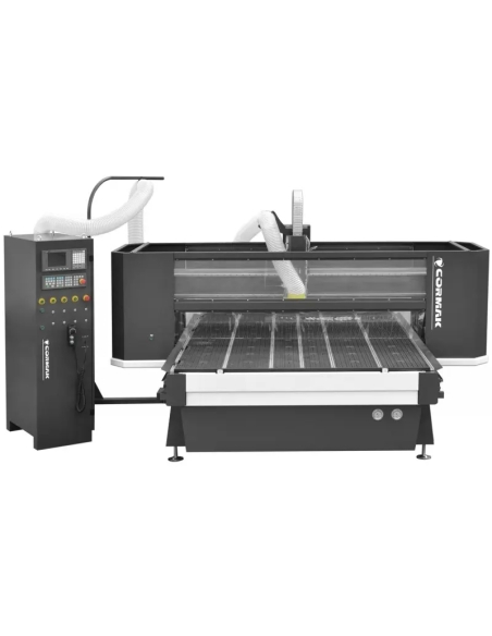 Mașină CNC C2040 IND cu masă hibridă 2100×4100 mm