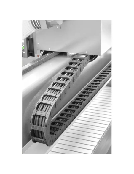 Mașină CNC de frezat C1212 cu masă hibridă