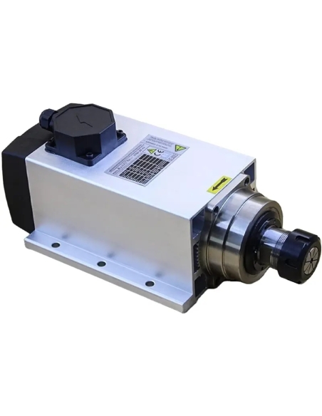 Electromandrină CNC HQD 5,5 kW, stabilă la turații mari