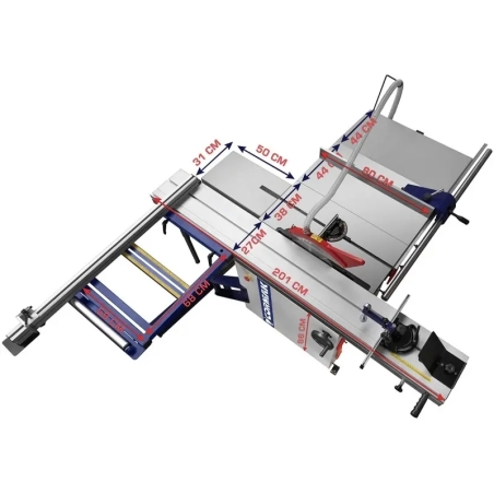 Fierăstrău format CORMAK PS315-2000 pentru tăieri precise
