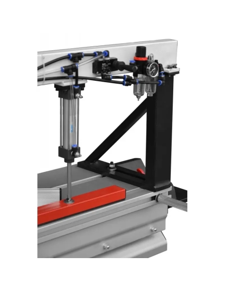 Menghină pneumatică 3200 mm pentru presare dublă