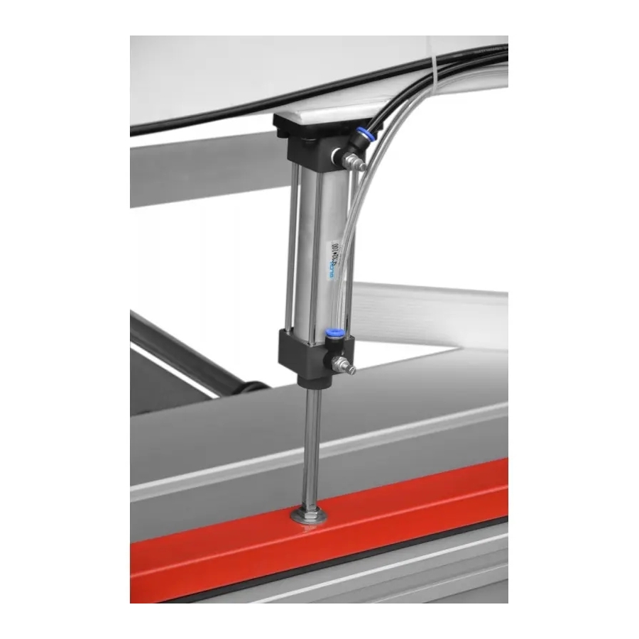Menghină pneumatică 3200 mm pentru presare dublă