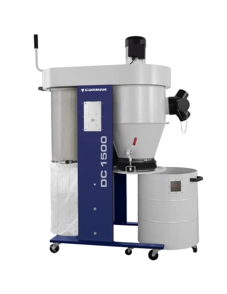 Extractor cu ciclon CORMAK DC1500 pentru rumeguș