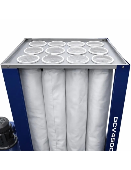 Exhaustor industrial CORMAK DCV4500E pentru praf și așchii