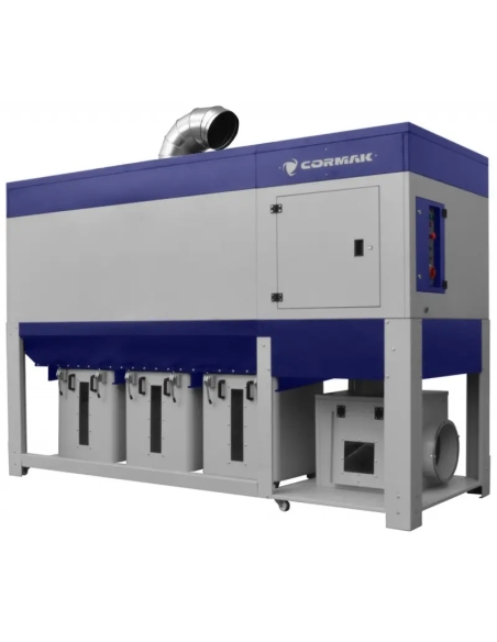 Extractor industrial CORMAK DCV11300 TC VIBER pentru lemn