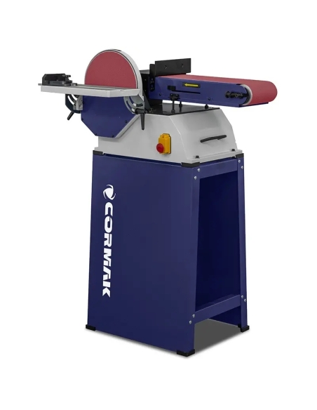 Șlefuitor cu bandă și disc CORMAK BDS6x10 pentru atelier