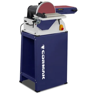 Șlefuitor cu bandă și disc CORMAK BDS6x10 pentru atelier 2