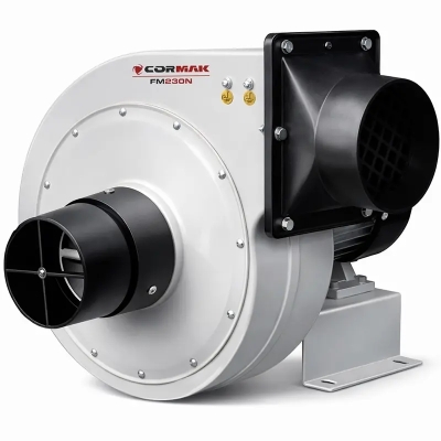 Ventilator rumeguș CORMAK FM 230N, compact și eficient