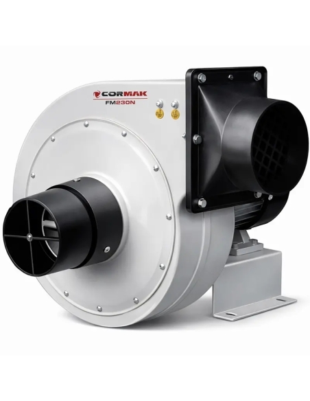 Ventilator rumeguș CORMAK FM 230N, compact și eficient
