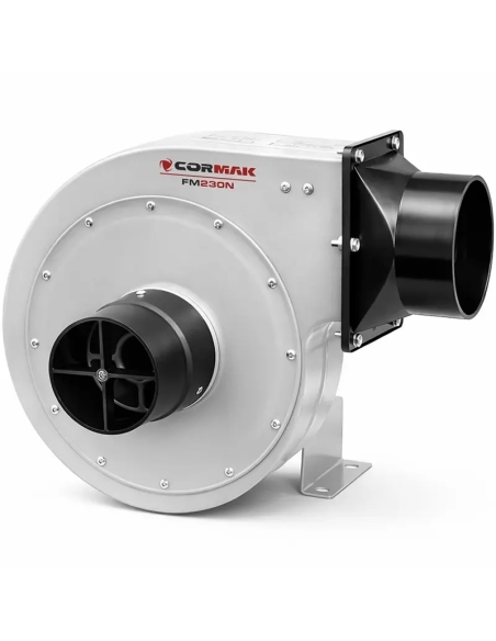 Ventilator rumeguș CORMAK FM 230N, compact și eficient