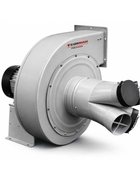 Ventilator extractor rumeguș CORMAK FM 350N, debit 4860 m³/h