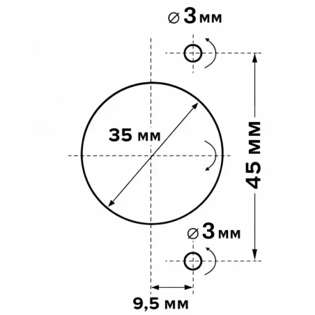 Mașină pneumatică de găurit balamale CORMAK BBM40PNEU