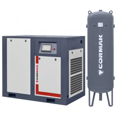 Compresor cu șurub THEOR 30 cu rezervor vertical 500 L
