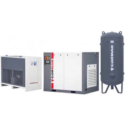 Set compresor COMBI THEOR 75 cu invertor și butelie 1000 l