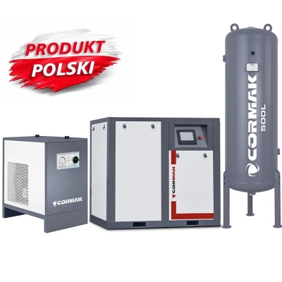 Set compresor cu șurub THEOR 50, aer stabil