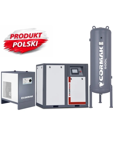Set compresor cu șurub THEOR 50, aer stabil
