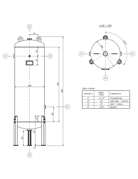 Compresor cu șurub LUFT 400 cu butelie verticală 270 l