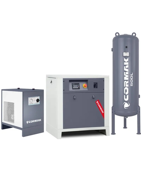 Set compresor LUFT 1000 cu uscător și butelie 500 l