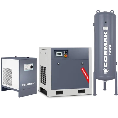 Set compresor cu șurub LUFT 1500 VFD, eficiență industrială 2