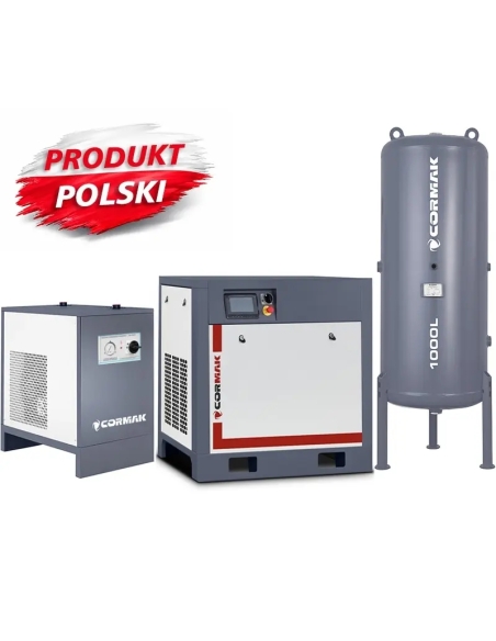 Set compresor cu șurub 22 kW, eficient pentru industrie