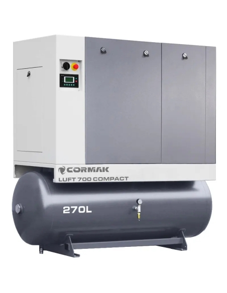 Compresor cu șurub LUFT 700 Compact cu rezervor 270 l