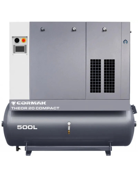 Compresor cu șurub CORMAK 15 kW cu uscător integrat